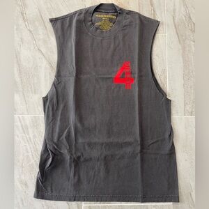 4Hunnid Men's Gray Tank Top